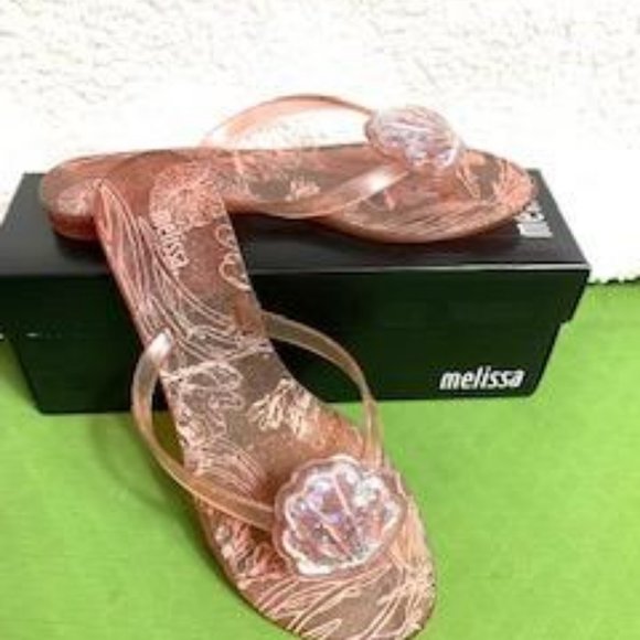 Melissa Seashell Fruit Scented Flip Flops - Picture 12 of 14